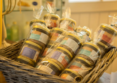 Bocaux de terrine et rillettes