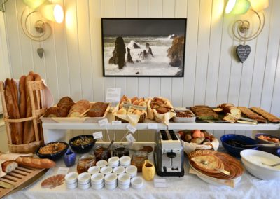 Buffet petit déjeuner